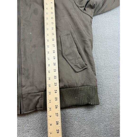Calvin Klein Men's Size XL Olive Green Full-Zip Bomber Jacket - Picture 9 of 10